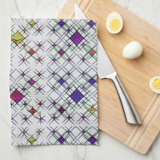 量子織り キッチンタオル (四つ折り)