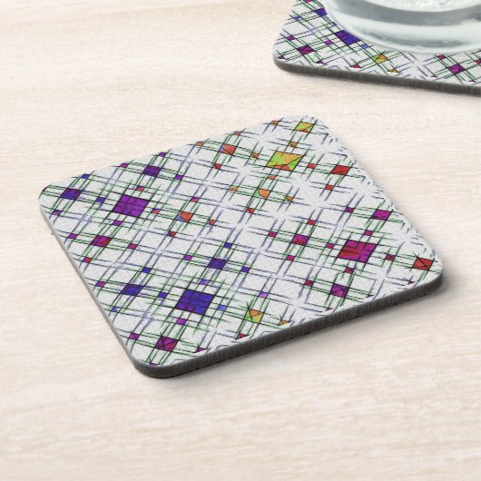 量子織り コースター (左側)