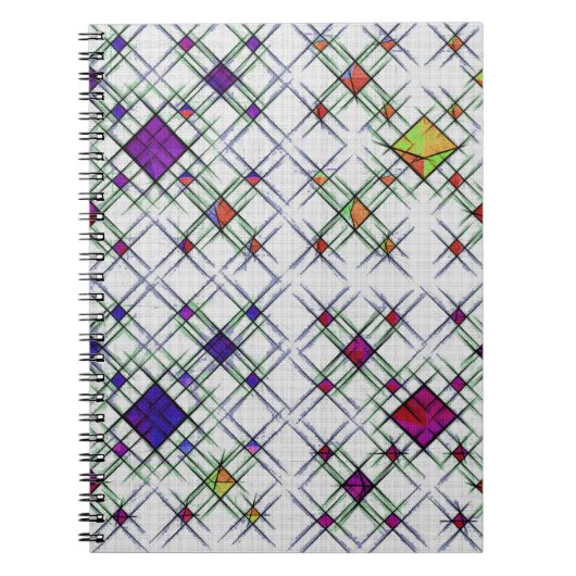 量子織り ノートブック (正面)