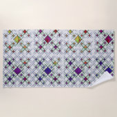 量子織り ビーチタオル (正面)