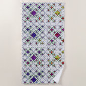 量子織り ビーチタオル (正面)