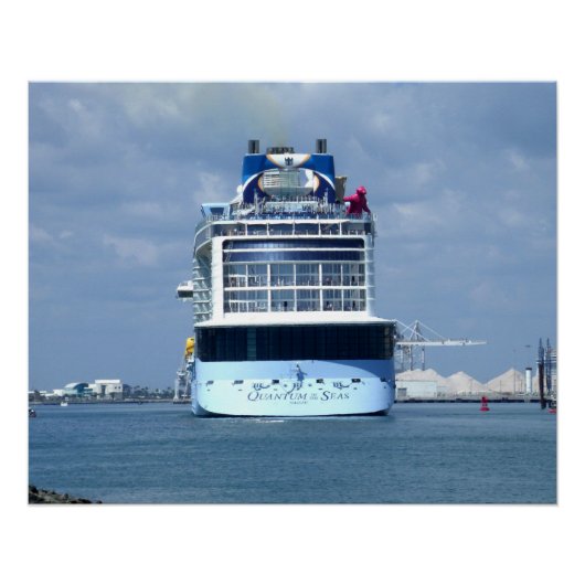 量子船尾 ポスター (正面)