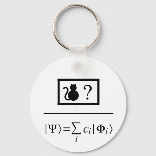量子重畳 キーホルダー (正面)