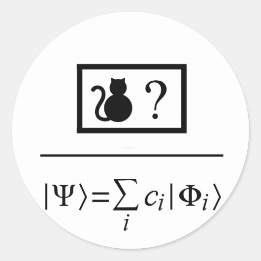 量子重畳 ラウンドシール (正面)