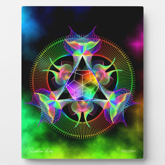 量子飛躍 フォトプラーク (正面)