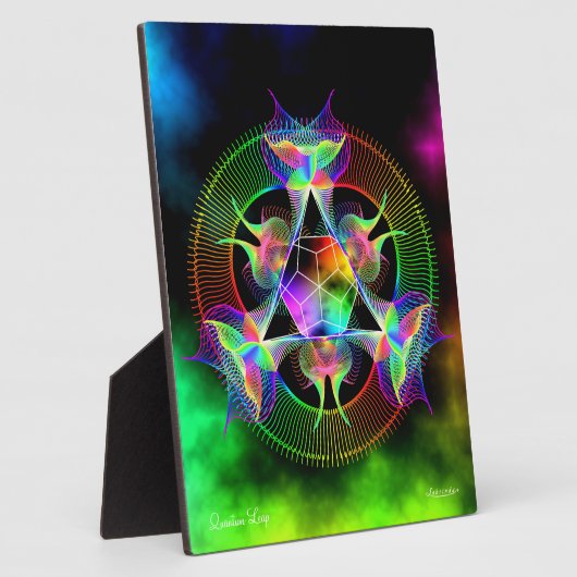 量子飛躍 フォトプラーク (側面)