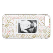 金いかりパターン|あなたの写真及び名前 Case-Mate iPhoneケース (裏面(横))