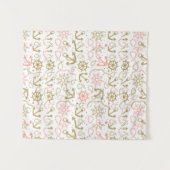 金いかりパターン タペストリー (正面(横))