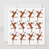 金おもしろいのクリスマスホリデーカード カード (裏面)