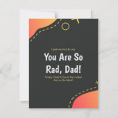 金おもしろいの父の日の贈り物、最高のパパ (正面)