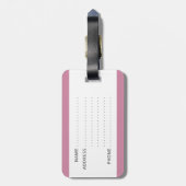 金おもしろい入り荷札に金書入り ラゲッジタグ (裏面縦)