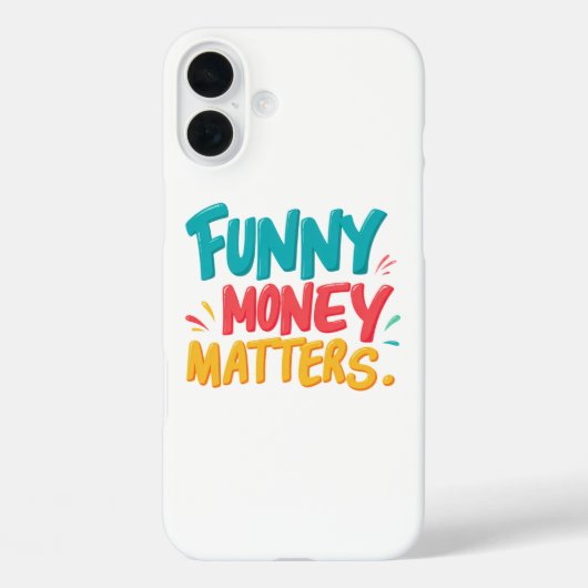 金おもしろい問題 Case-Mate iPhoneケース (裏面)