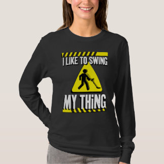 金おもしろい属検知器 Tシャツ