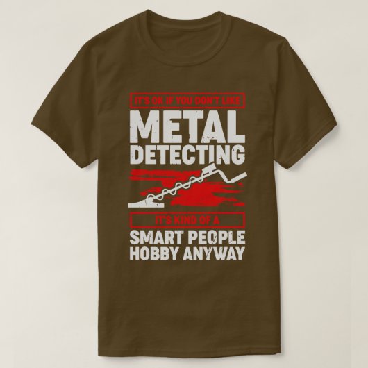 金おもしろい属検知探偵団ギフト Tシャツ (デザイン正面)