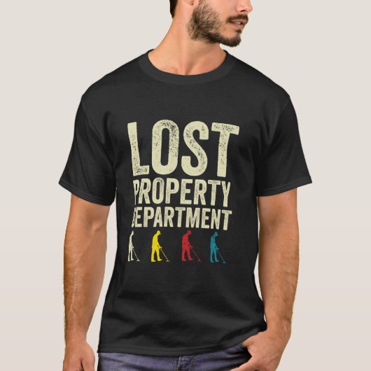 金おもしろい属検知長袖Tシャツ Tシャツ (正面)