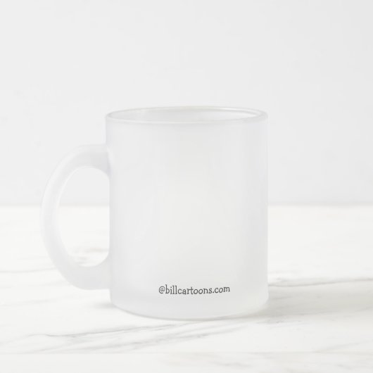 金おもしろい庫ユーモアのクリスマス フロストグラスマグカップ (左)