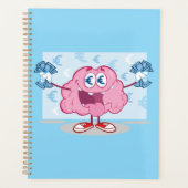 金おもしろい脳漫画ユーロの現金愛好家 プランナー手帳 (正面)