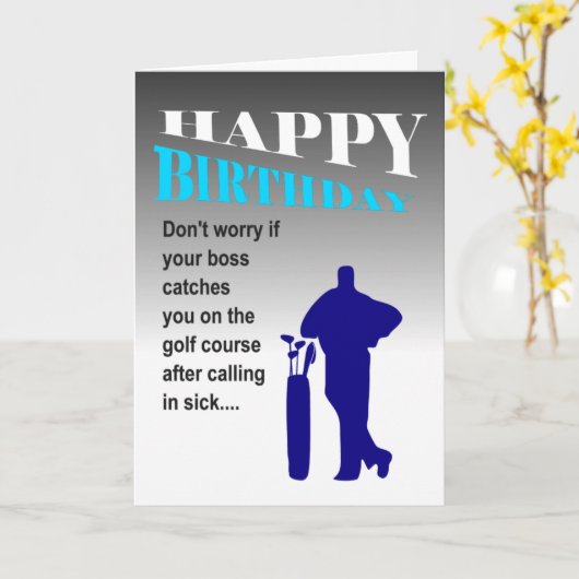 金おもしろい金兄弟ハッピーバースデー願い カード (黄色い花)