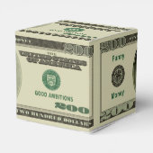 金おもしろい額 フェイバーボックス (裏面サイド)