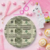 金おもしろい額 ペーパープレート (パーティー)