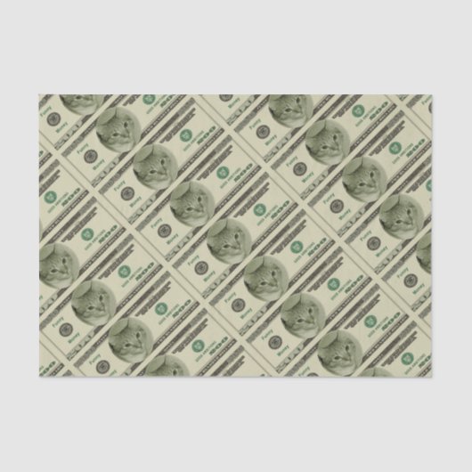 金おもしろい額 薄葉紙 (正面)