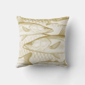 金か黄色の共通の軽蔑のしぐさの装飾用クッション クッション (裏面)