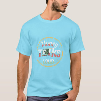 金が出るとTシャツが鳴る Tシャツ