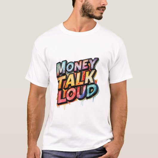 金が利く Tシャツ (正面)