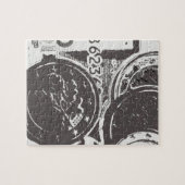 金が有ると世の中が荒れる ジグソーパズル (横)