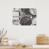 金が有ると世の中が荒れる ポスター (キッチン)