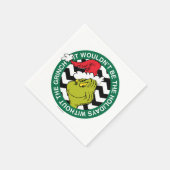 金が無ければ休日にはならぬ スタンダードカクテルナプキン (角)