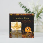 金きらめくのクリスマス 招待状 (スタンド正面)