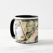 金で作った！（ドル）マグカップ マグカップ (正面左)