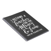 金と名前教えの為になった ノートブック (右側)