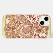 金と赤のレースのバラ Case-Mate iPhoneケース (裏面 (横))