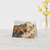 金と金空白のの札 カード (黄色い花)