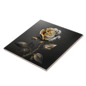 金と銀のバラセラミックタイル タイル (側面)