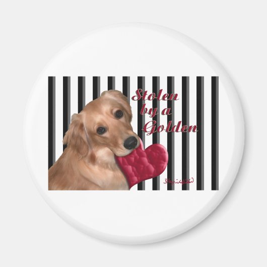 金に盗まれる マグネット (正面)