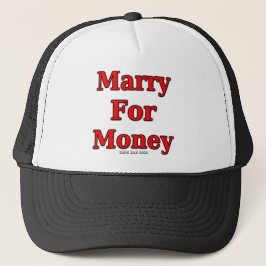 金のために結婚する キャップ (正面)