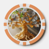 金のなる木 ポーカーチップ (正面)