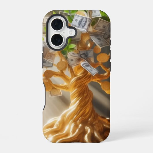 金のなる木  iPhone 16ケース (裏面)