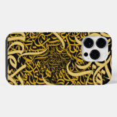 金のアラビア文字 iPhoneケース (裏面横)
