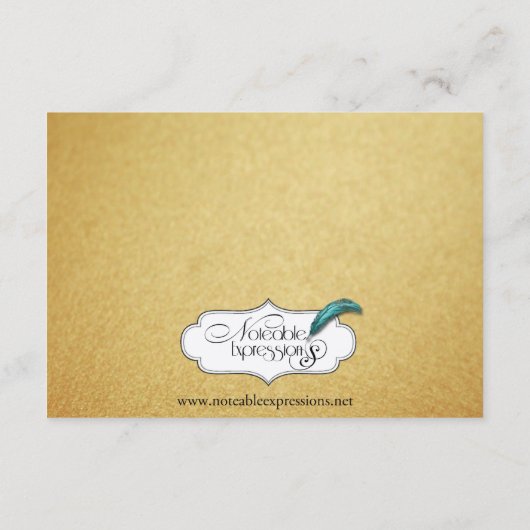 金のウェディングレセプションに赤いバラ エンクロージャーカード (裏面)