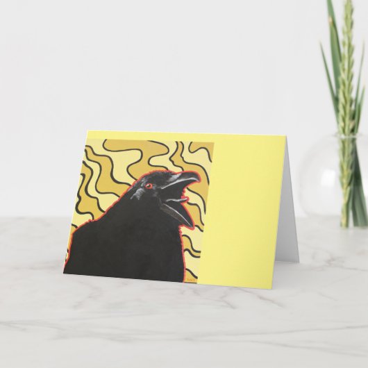 「金のカラス」 カード (正面)