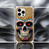 金のシュガースカル iPhoneケース