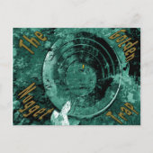 金のナゲットの罠はがき ポストカード (正面)