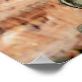 金のマントルの地面リス ポスター (角)