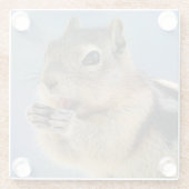 金のマントルグラスガラスコースター ガラスコースター (裏面)