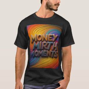 「金のミラ数々のスモーメントカラーTシャツ」 Tシャツ