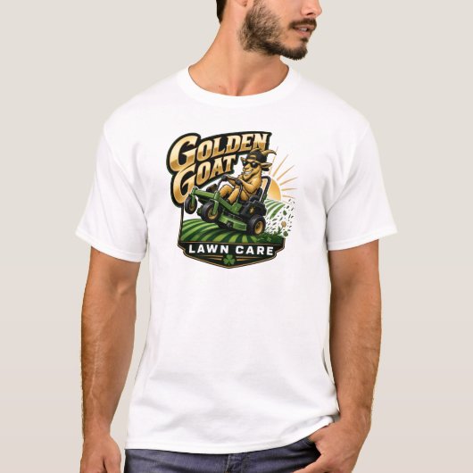 金のヤギのMEMシャツ Tシャツ (正面)